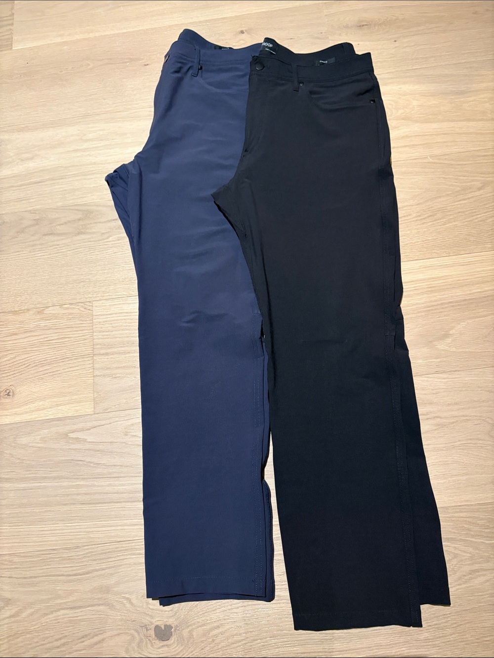 Men's Stretch Performance Proof Pants - Navy and Black